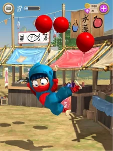 Clumsy Ninja MOD APK 1.33.2 (Unlimited Coins/Gold) 2022 3