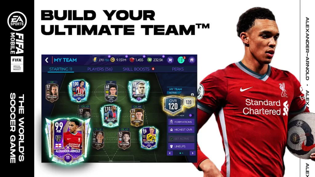 FIFA Mobile Soccer MOD APK 14.9.01 (Unlimited Money) 2022 4