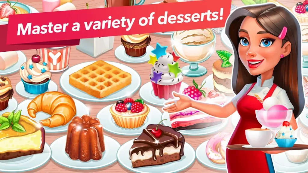 Download My Cafe MOD APK 2022.4.1.0 (Unlimited Coins/Free Shopping) 3